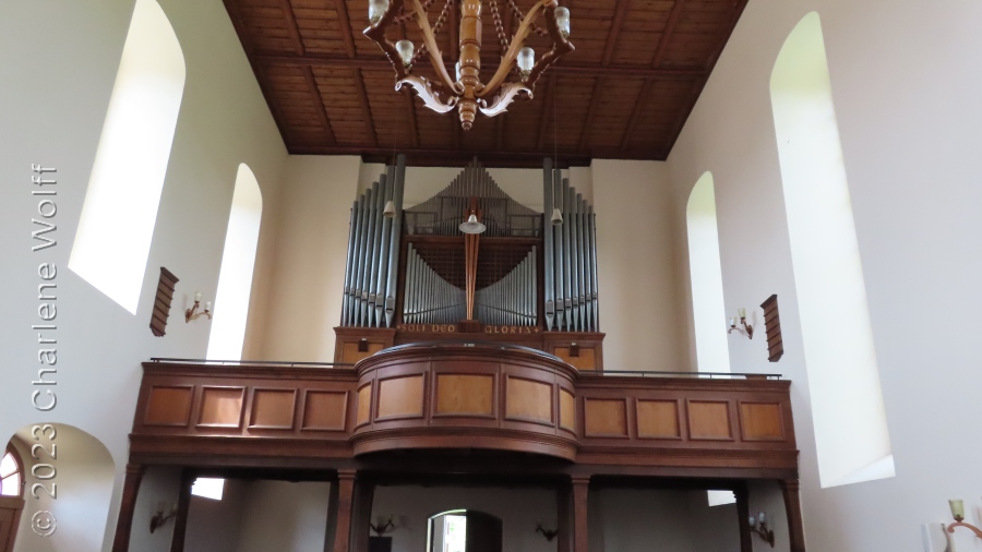 Die Orgel in der Buckower Kirche
